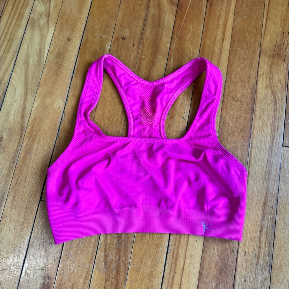 Danskin Vibrant hot Pink Sports Bra